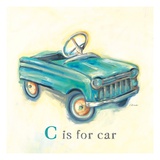 C is for Car Reproduction procédé giclée par Catherine Richards