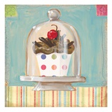 One Chocolate Cupcake Giclee Print by K. Tobin