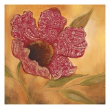Filigree Poppy 1 Giclee Print by Sandra Smith