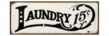 Laundry Sign Giclee Print by Marty Mummert