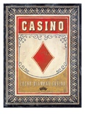 Casino Diamond Giclee Print by Angela Staehling