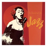 Jazz Festival Reproduction procédé giclée par Marco Fabiano