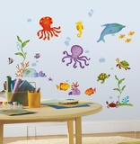 Adventures Under the Sea Peel & Stick Wall Decals Wall Decal