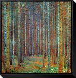 Tannenwald (Pine Forest), 1902 Framed Canvas Print by Gustav Klimt