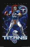 Tennessee Titans Quarterback Mascot Poster