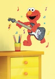 Sesame Street - Elmo Rock n Roll Guitar Peel & Stick Giant Wall Decal wandtattoos
