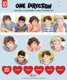 One Direction Sticker Set Stickers
