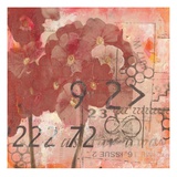 Text Primroses Giclee Print by Jane Bellows