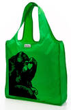 RuMe Steez Monkey Thinker Reusable Tote Bag - Grass Tote Bag