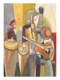 Cultural Trio 1 Giclee Print by Norman Wyatt Jr.