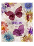 Fleur De Papillion 2 Giclee Print by Morgan Yamada