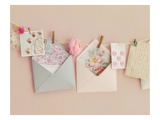 Pink Letters Reproduction procédé giclée par Mandy Lynne