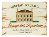 Chateau Poujeaux Giclee Print by Martin Wiscombe