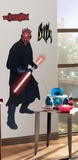 Star Wars Episodes 1 - 3 - Darth Maul Peel & Stick Giant Wall Decal Wall Decal