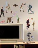 Star Wars Episodes 1-3 Peel & Stick Wall Decals Wall Decal