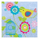 Solid Yellow Bird Giclee Print by Sandra Smith