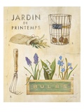 Spring Garden Poster Giclée-Druck von Angela Staehling