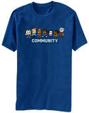 Community - 8 Bit T-Shirts