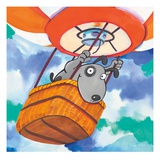 Action Dog Giclee Print by Scott Nelson