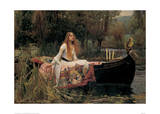 The Lady of Shalott Kunst von John William Waterhouse
