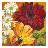 Joy Flowers Giclee Print by Jenaya Jackson