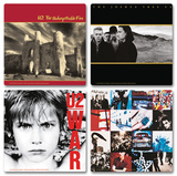 U2 4 pc Wood Coaster Set Coaster