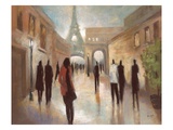 Paris Figures Giclée-tryk af Marc Taylor