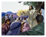 Sermon on the Mount Print by Bill Gregg