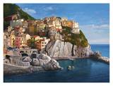 Manarola Le Cinque Terre Prints by Adriano Galasso