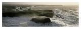 Phare des Poulains lors d'une tempete Posters by Jean Guichard