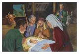 Adoration of the Shepherds Posters af Robert Berran Adoration of the Shepherds Posters af Robert Berran