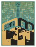 Santa Fe The City Different Art by  Anderson Design Group