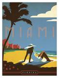 Miami, Florida Poster tekijänä Anderson Design Group