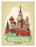 Moscow Russia Kunst van Anderson Design Group