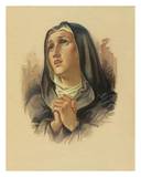 Mother Mary Prints by Warner E. Sallman