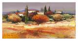 Colline assolate Prints by Luigi Florio