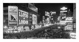 Crowds in Times Square on New Year's Eve, 1936 Kunstdruck