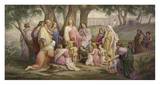 Jesus and the Children Prints by  Grandi