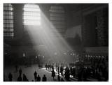 Sunbeams Shining into Grand Central Station, NYC Art by Philip Gendreau