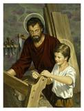 Jesus the Young Carpenter Posters by Marvin Nye