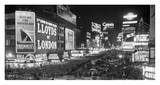 Crowds in Times Square on New Year's Eve, 1936 Prints
