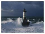 Phare d'Ar-Men, Bretagne Posters by Jean Guichard