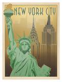 New York City Liberty Posters by  Anderson Design Group