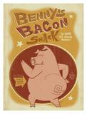 Benny's Bacon Affiche par  Anderson Design Group