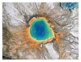 Grand Prismatic Spring, Yellowstone National Park, Wyoming Posters by Yann Arthus-Bertrand