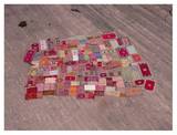 Moroccan Carpets Dry in Sun Poster van Yann Arthus-Bertrand
