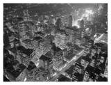 Manhattan at night, 1949 Posters by Andrew Lopez