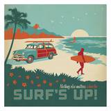 Surf's Up Square Prints by  Anderson Design Group