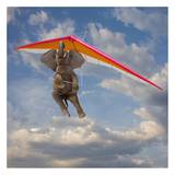 Flying Elephant Art par John Lund