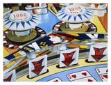 Pin Ball 3 Gin Prints by Charles Bell